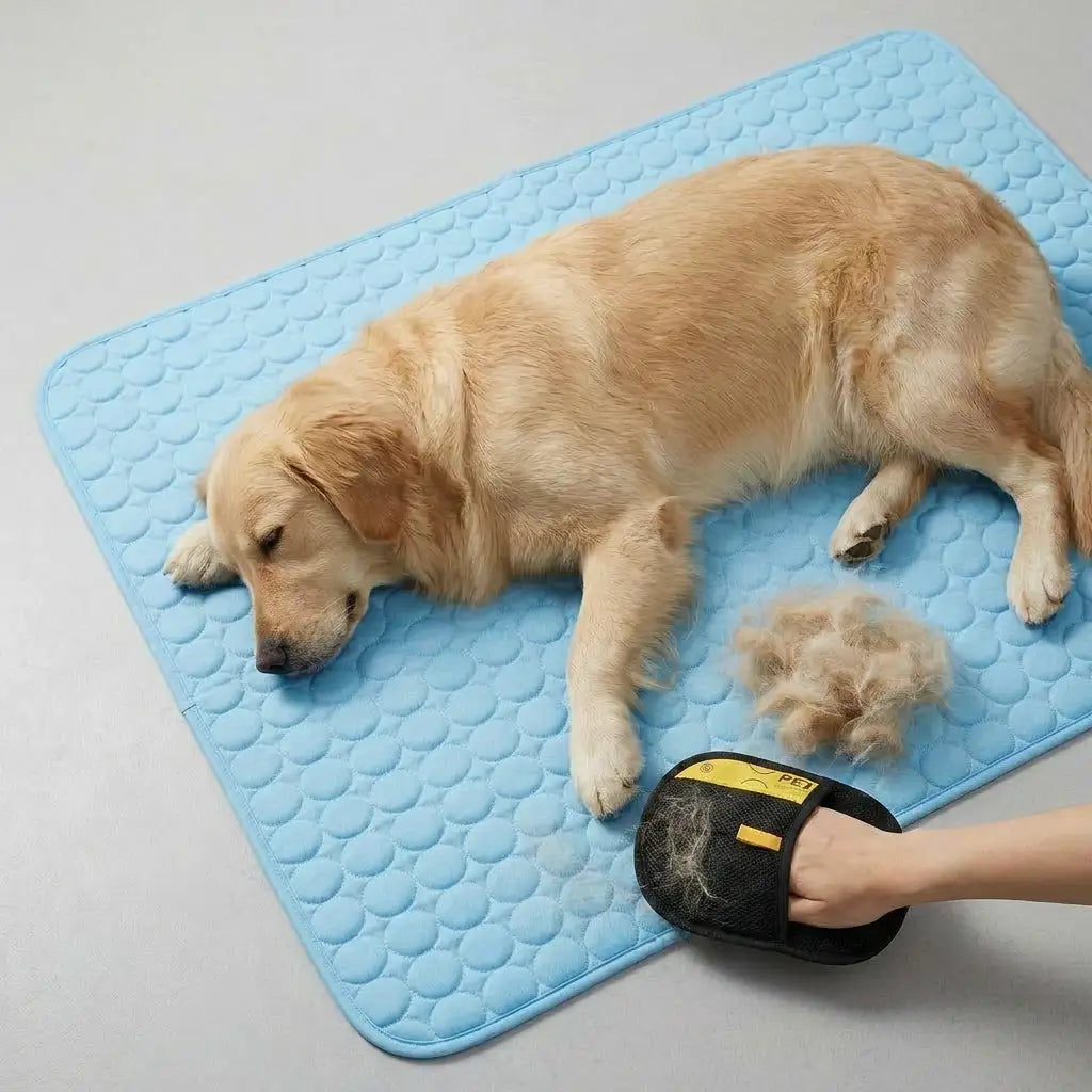 Gant nettoyant pour tapis