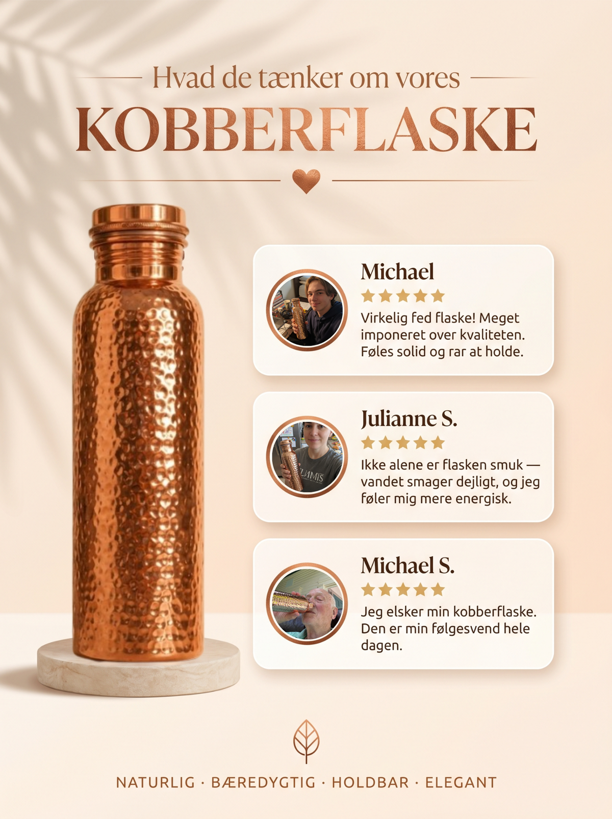 Kobberflaske